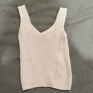 Knit tank top